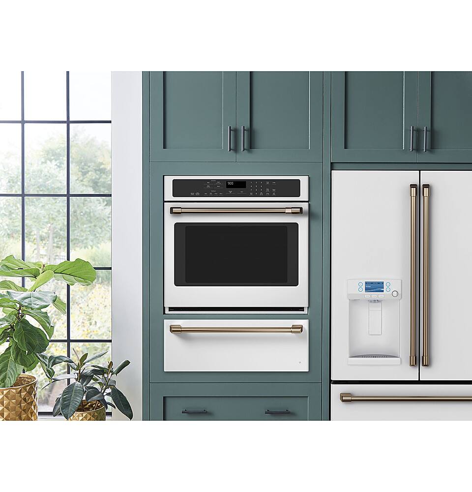 Alt View 11. Café - 30" Warming Drawer, Customizable - Matte White.