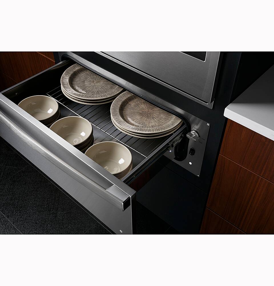 Alt View 12. GE Profile - 27" Warming Drawer - Stainless Steel.