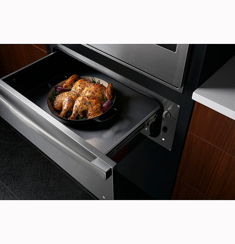 Alt View 14. GE Profile - 27" Warming Drawer - Stainless Steel.