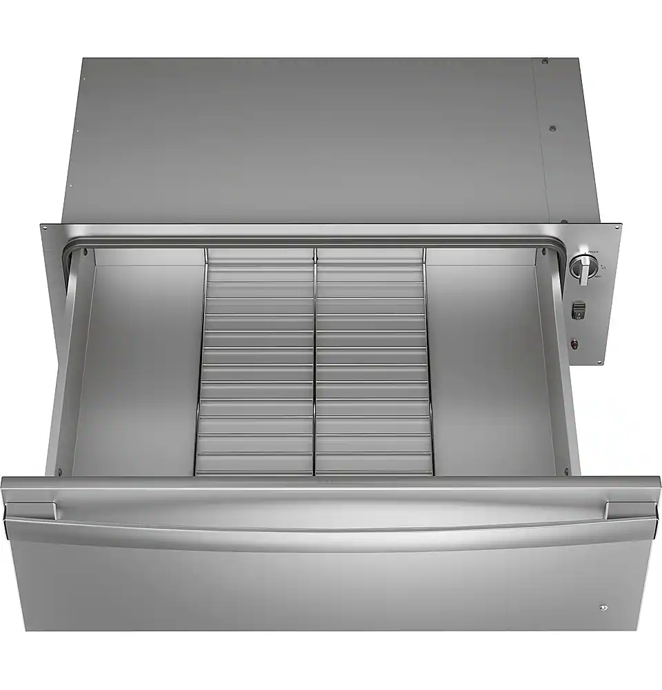 Alt View 12. GE Profile - 30" Warming Drawer - Stainless Steel.