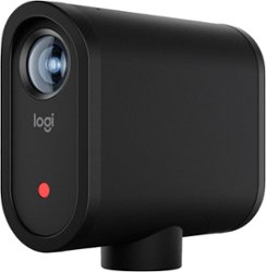 Logitech - Mevo Start Live Streaming HD Action Camera - Black - Angle_Zoom