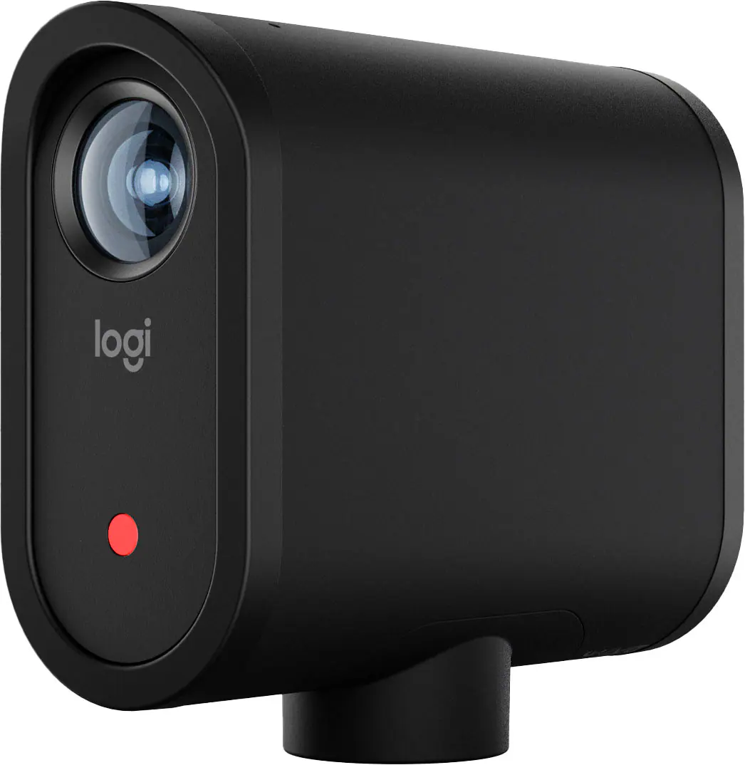 Angle. Logitech - Mevo Start Live Streaming HD Action Camera - Black.