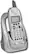 Angle Standard. Uniden - 2.4GHz Expandable Cordless Phone - Silver.