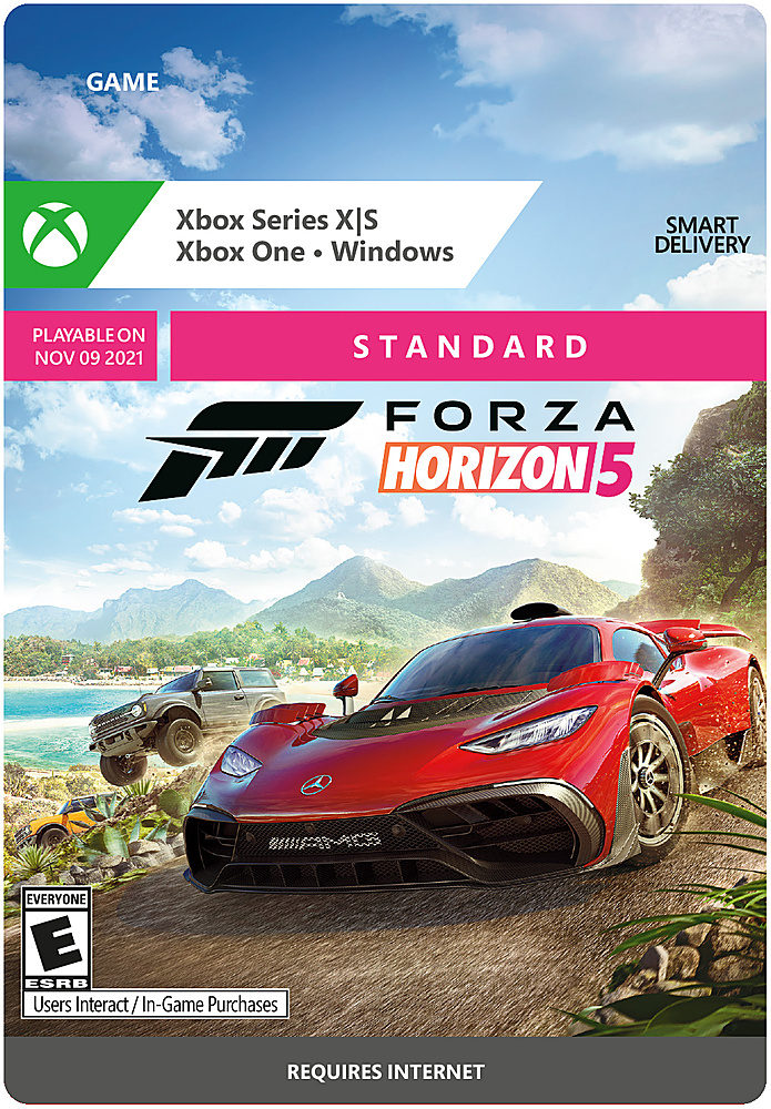 Forza Horizon 5 Standard Edition Windows, Xbox One, Xbox Series S, Xbox  Series X [Digital] Digital Item - Best Buy