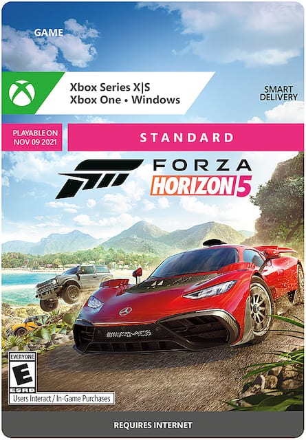 Forza Horizon 5 Standard Edition Xbox Series X, Xbox Series S, Xbox One,  Windows [Digital] Digital Item - Best Buy