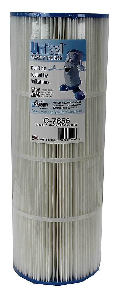 Angle View: Unicel - Pac Fab/Waterway Swimming Pool Filter Cartridge (4-Pack) - White