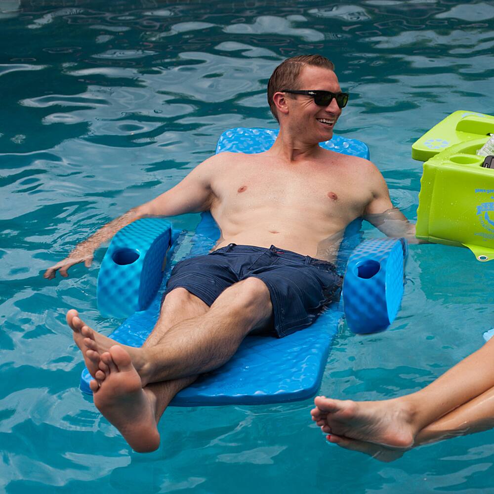 Alt View 13. TRC Recreation - Super Soft Adjustable Pool Water Recliner Float - Pink.