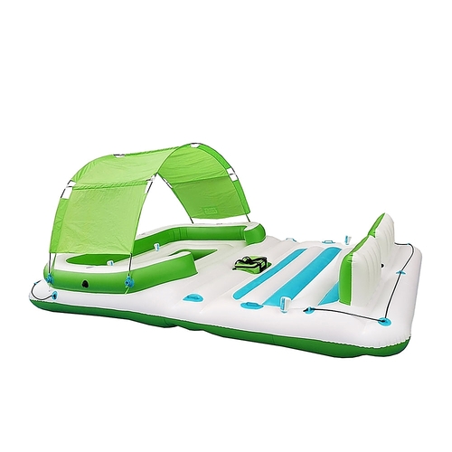 COMFY FLOATS - 13 Foot Misting Party Platform Inflatable Summertime Float