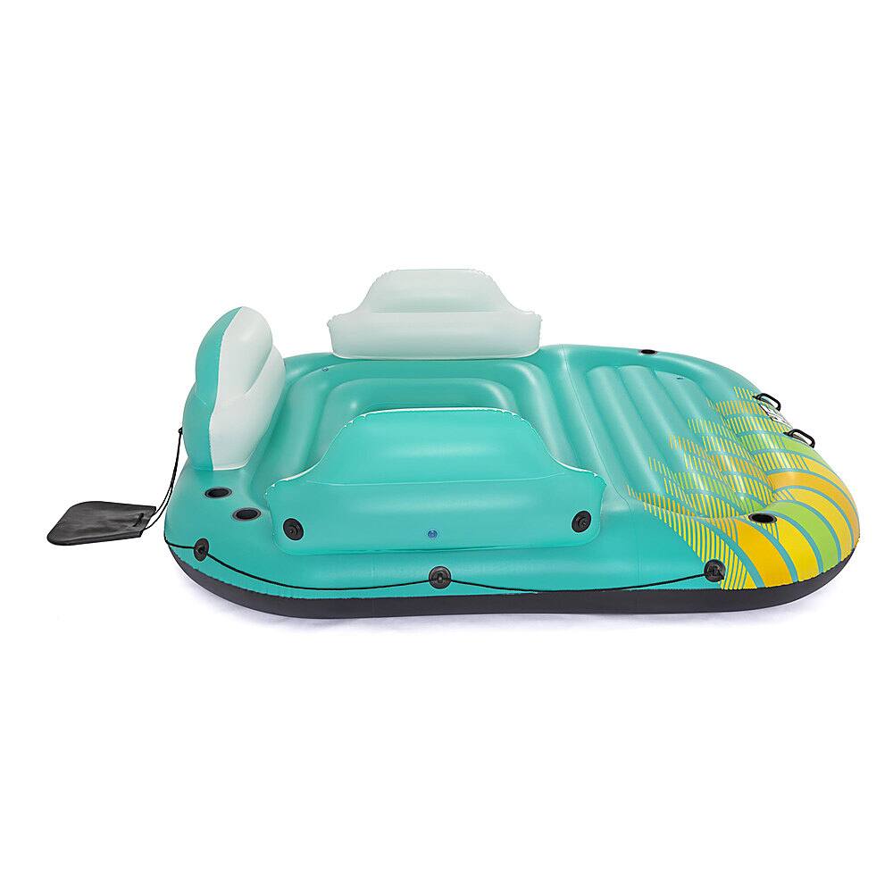 Bestway Hydro Force Sunny 5 Person Inflatable Floating Island Lounge ...