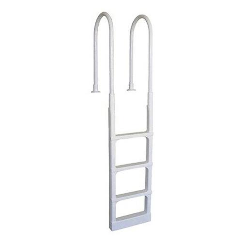 Main Access - ProSeries Above Ground Swimming Pool Step Ladder, White