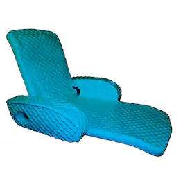 TRC Recreation - Super Soft Adjustable Swimming Pool Recliner Float - Blue