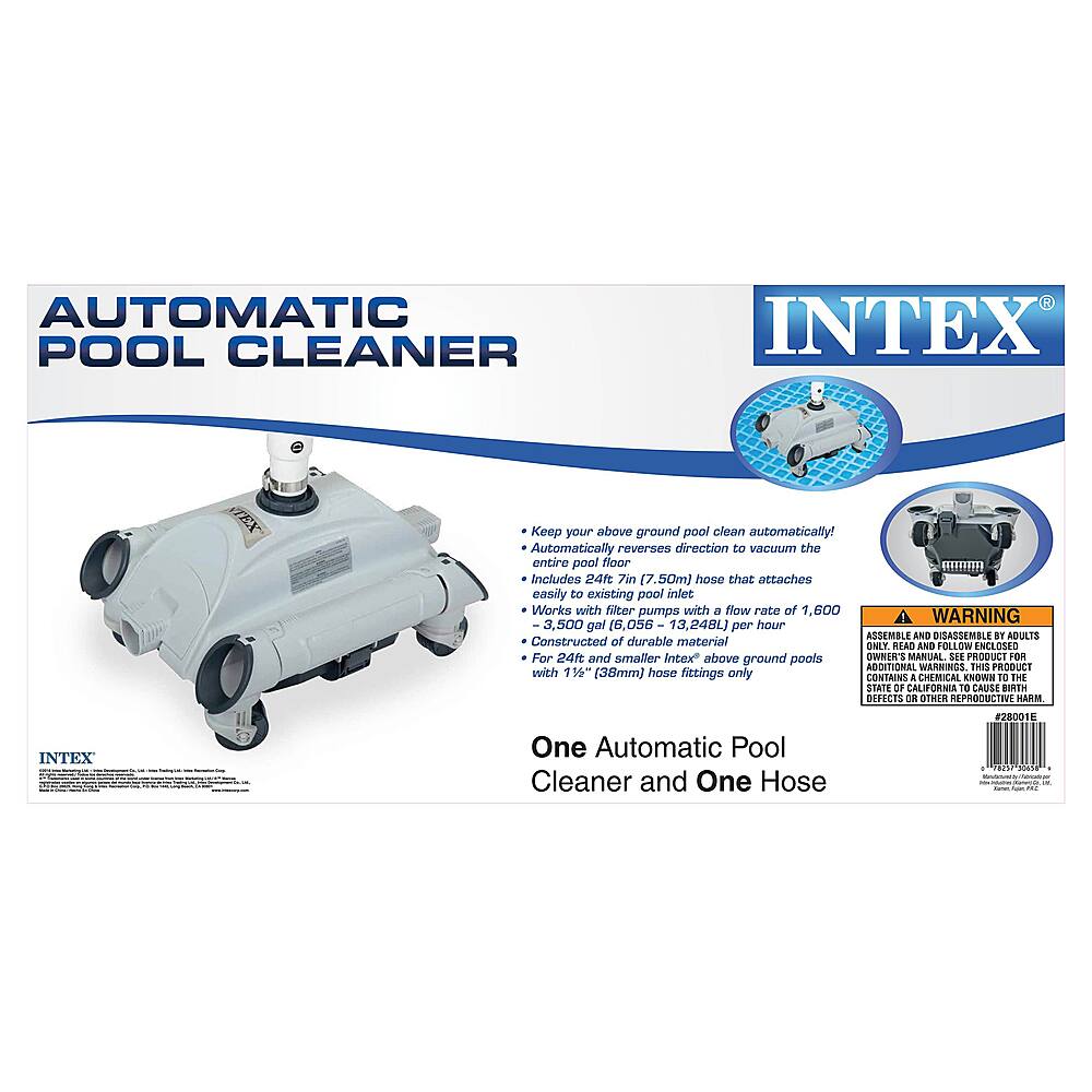 Back. Intex - Above Ground Pool Sand Filter Pump - Blue.