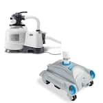 Intex - Above Ground Pool Sand Filter Pump - Blue
