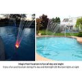 Alt View Zoom 15. Magic Pool Fountain Water Powered Swimming Pool Fountain w/LED Bulb - Multi.
