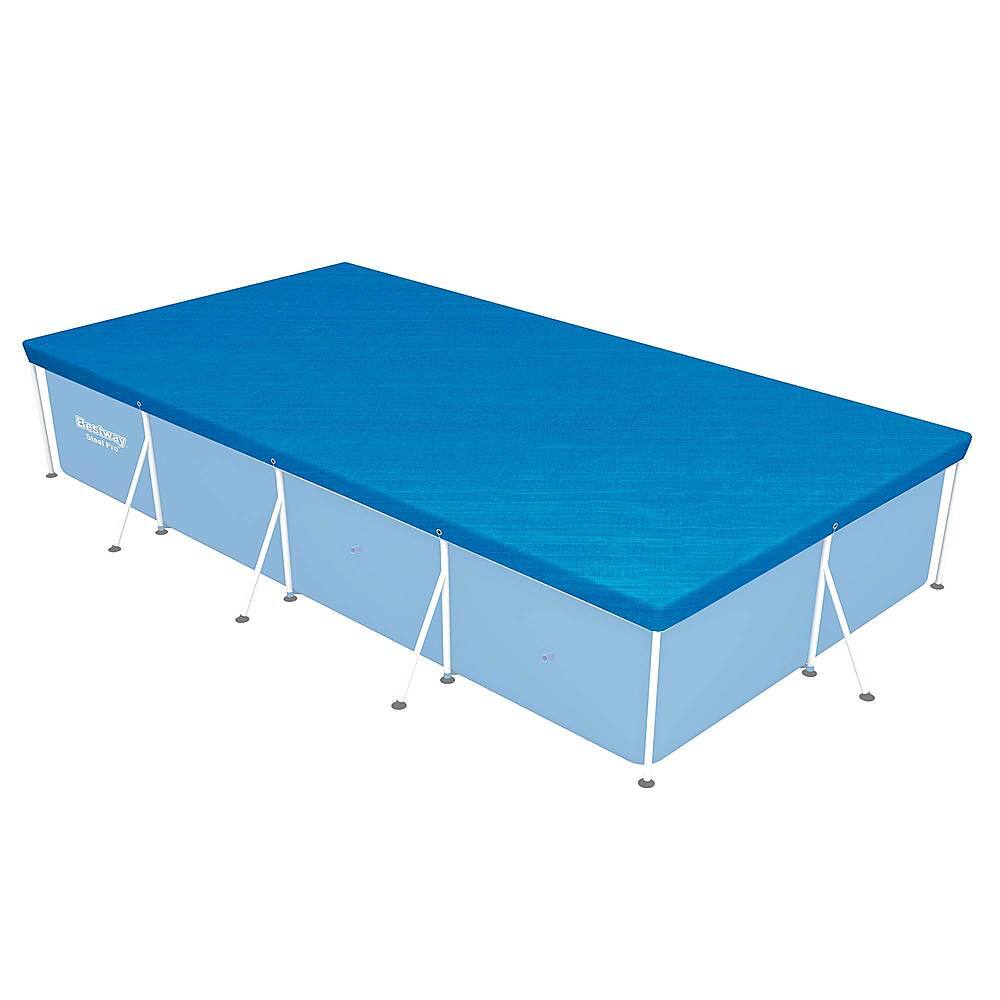 Alt View 11. Bestway - Rectangular Above Ground Pool Cover - Blue.