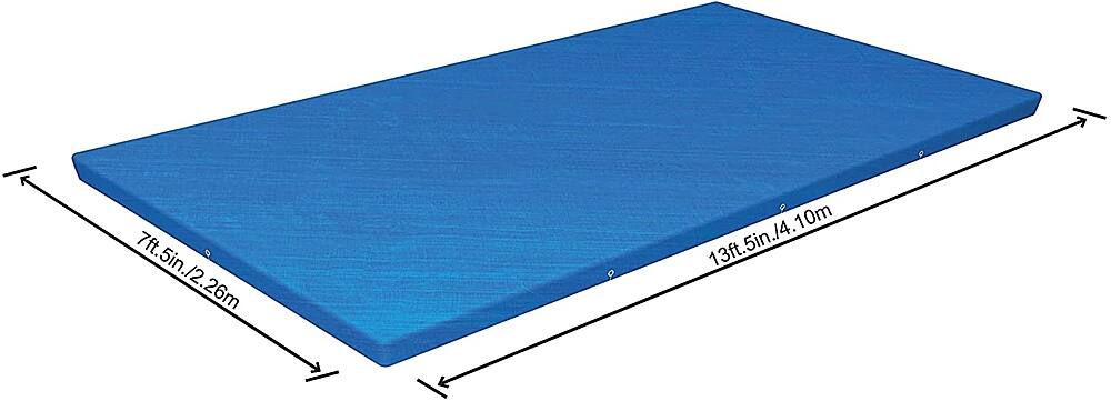 Alt View 13. Bestway - Rectangular Above Ground Pool Cover - Blue.