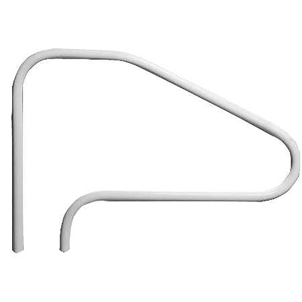 Alt View 12. Saftron - 4 Bend Durable Swimming Pool Mounted Polymer Handrail.