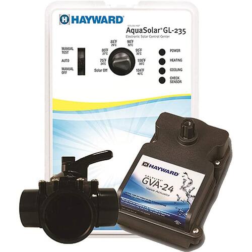 Hayward Whole Goods - AquaSolar Programmable Swimming Pool Heating Control System Kit