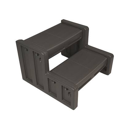 Front. Vinyl Works - 22 Inch Junior Resin Multi Purpose Home Spa and Hot Tub Steps.