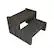 Front. Vinyl Works - 22 Inch Junior Resin Multi Purpose Home Spa and Hot Tub Steps.