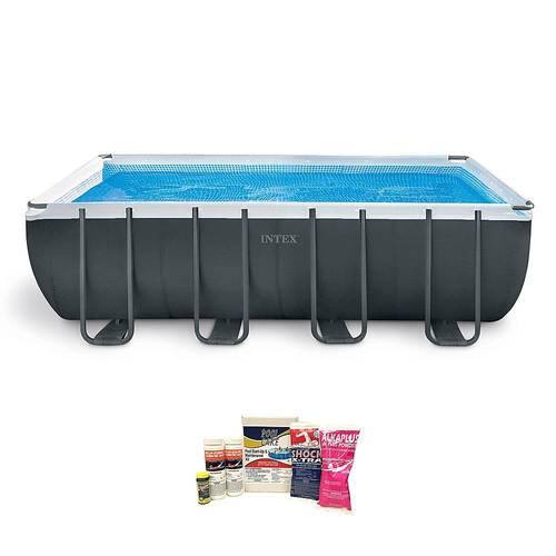 Intex - Ultra XTR Rectangular Pool Pump & Cleaner Kit