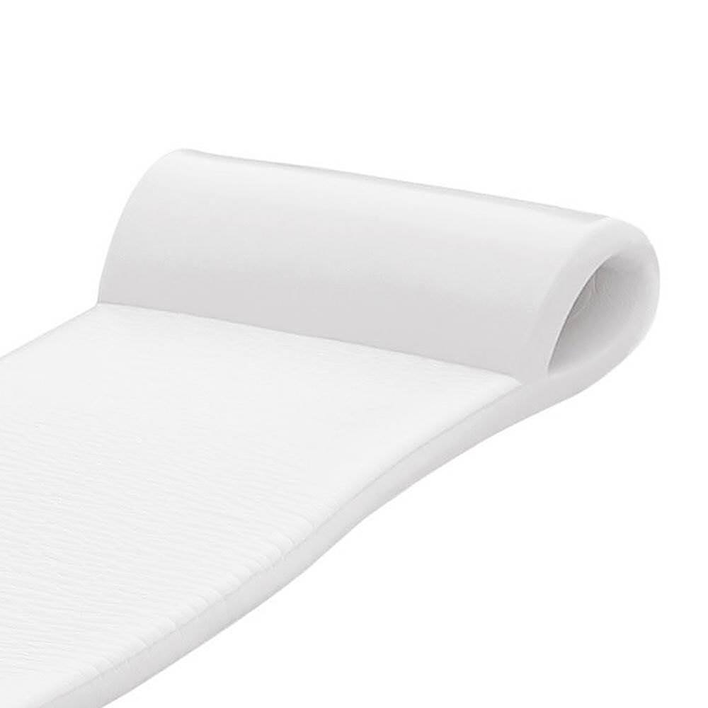 Alt View 14. TRC Recreation - Sunsation 70-Inch Foam Raft Lounger Mat Pool Float (2 Pack) - White.