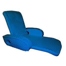 TRC Recreation - Super Soft Adjustable Swimming Pool Recliner Float - Blue