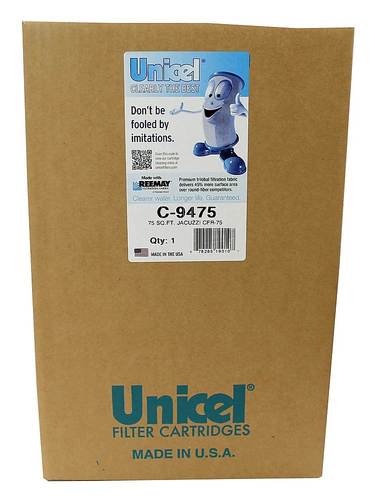 Unicel - Jacuzzi Spa CFR Filter Cartridge Element - White