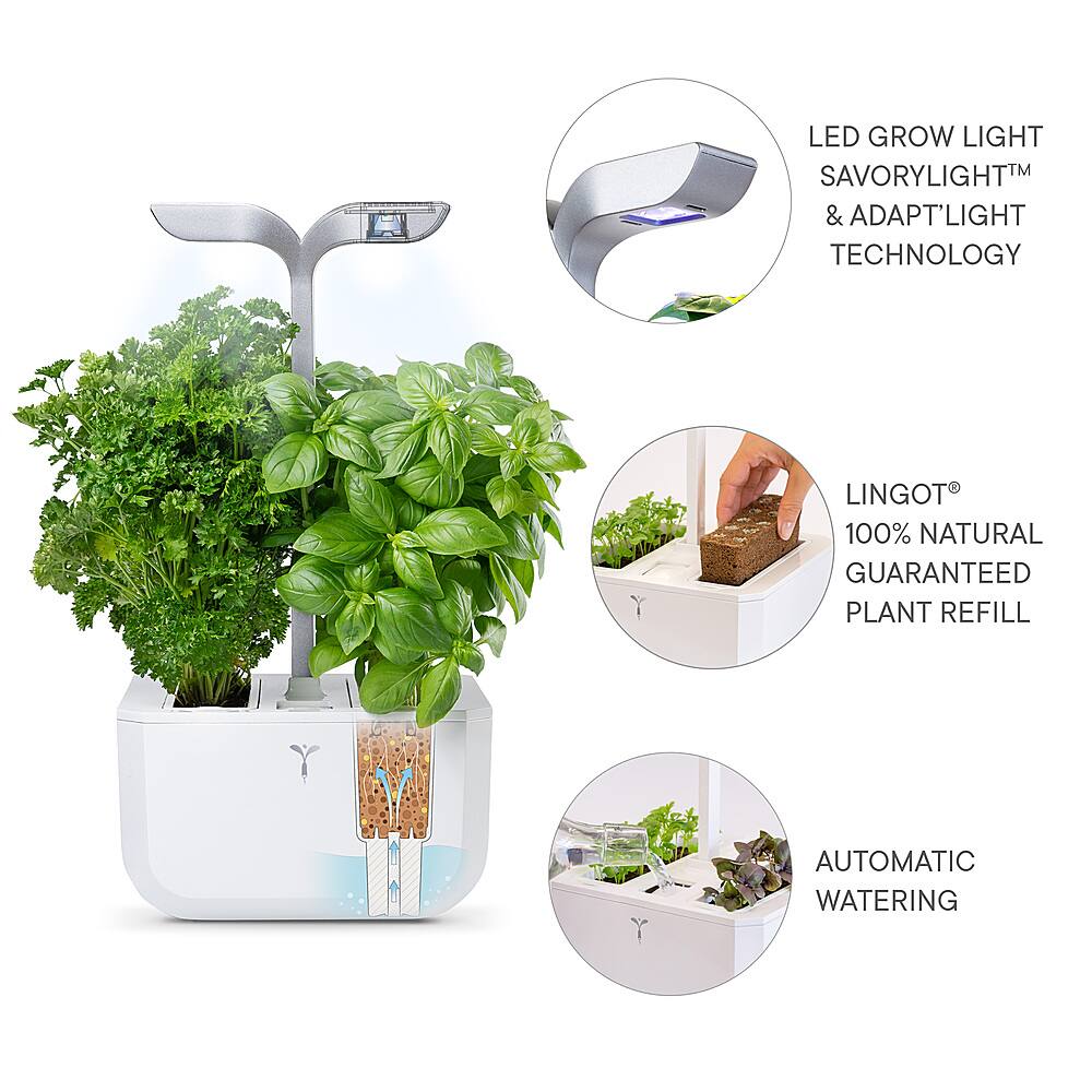 Best Buy: Veritable Exky Smart Indoor Garden with 2 Grow Pods Arctic ...