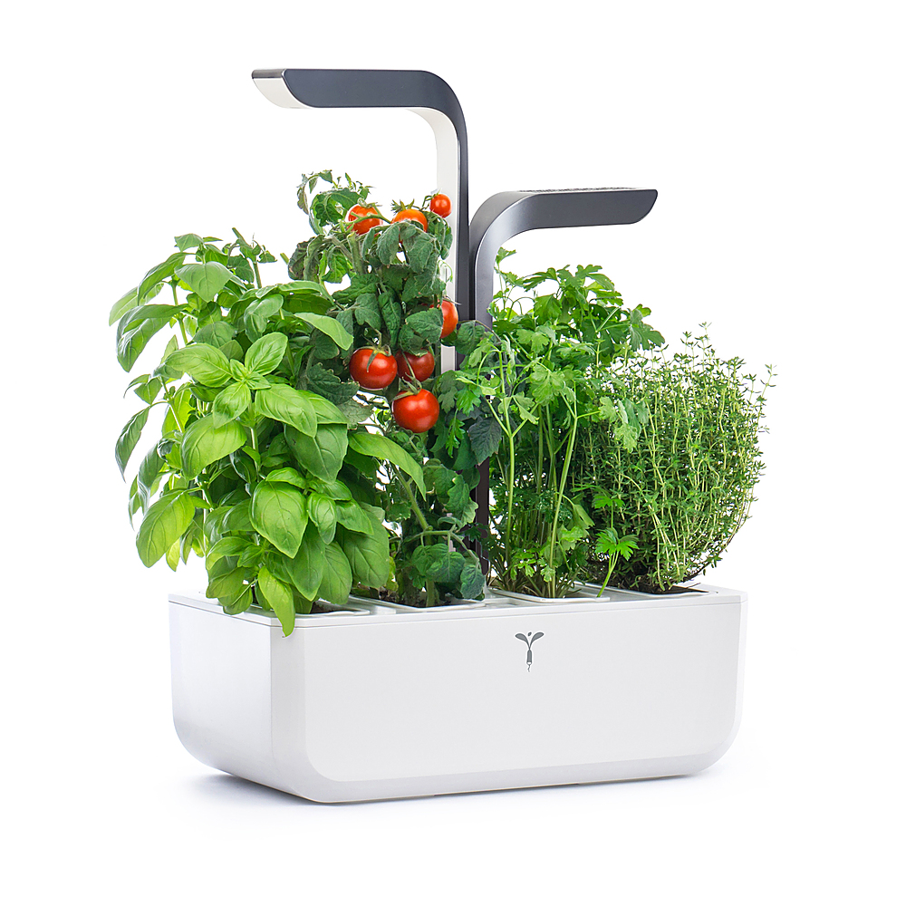 Angle View: Veritable - Connect Indoor Garden with 4 Grow Pods and App Control - Infinity Gray