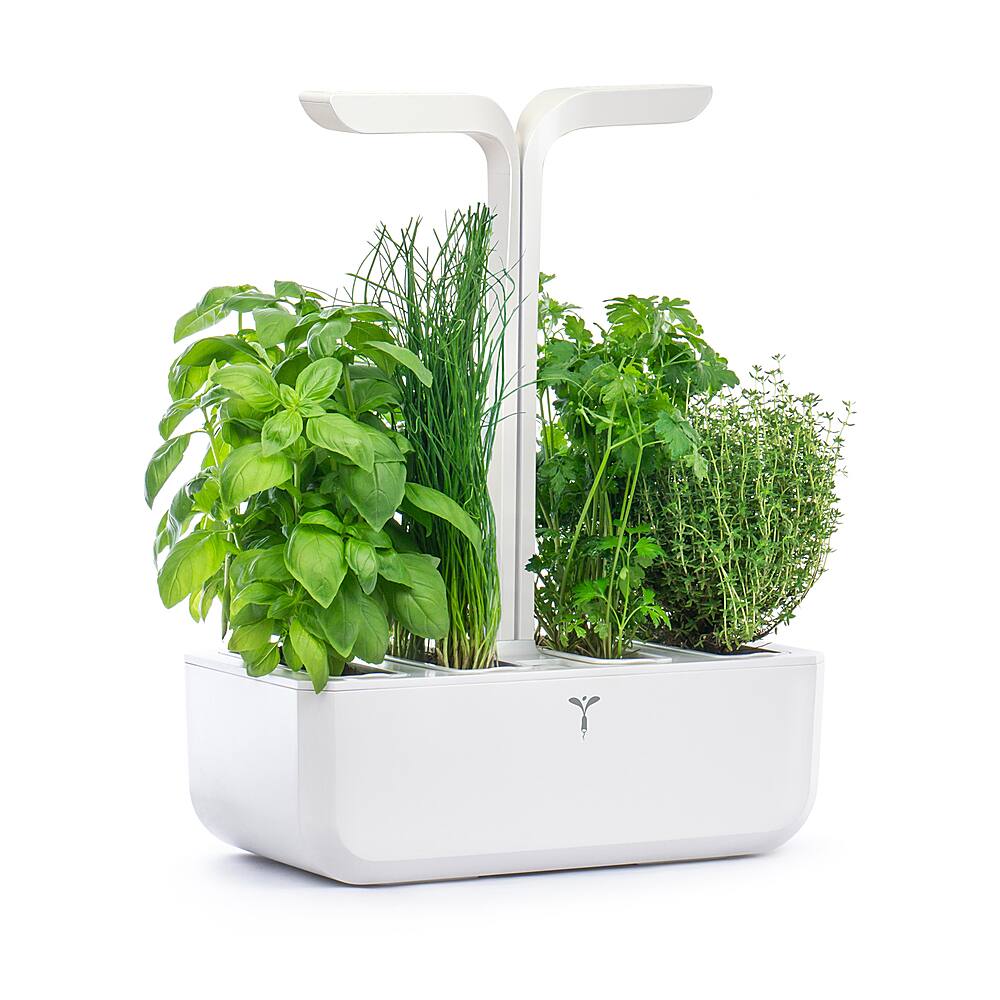 Angle View: Veritable - Classic Indoor Garden with 4 Grow Pods - Arctic White