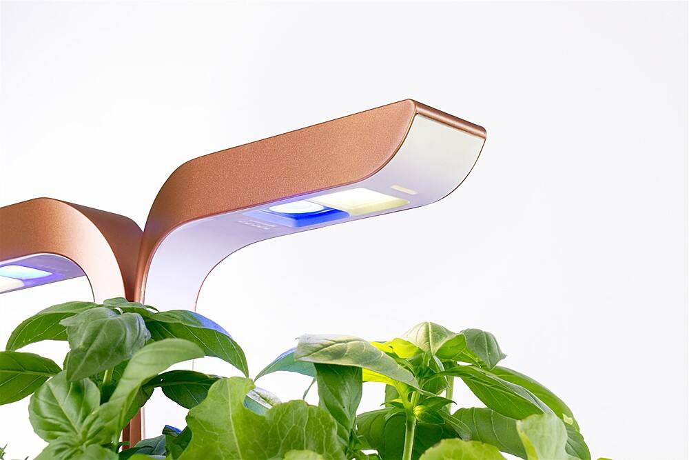 Left View: Veritable - Smart Indoor Garden with 4 Grow Pods - Copper