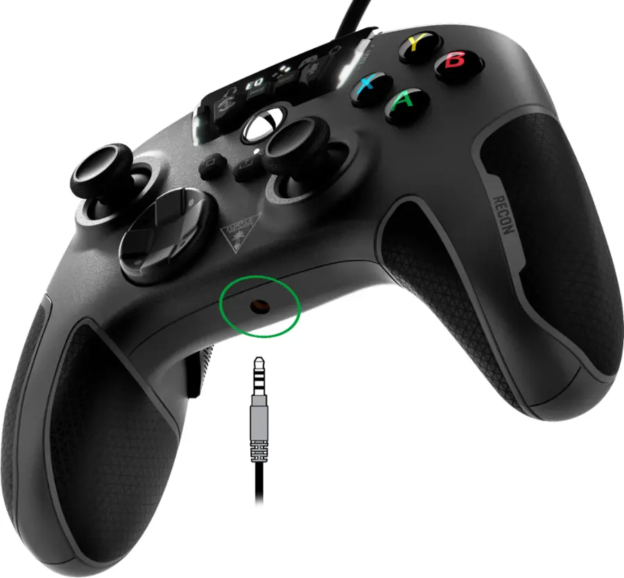 Alt View 13. Turtle Beach - Recon Controller Wired Controller for Xbox Series X, Xbox Series S, Xbox One & Windows PCs with Remappable Buttons - Black.