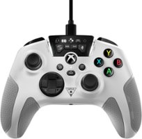 Turtle Beach - Recon Controller Wired Controller for Xbox Series X, Xbox Series S, Xbox One & Windows PCs with Remappable Buttons - White - Front_Zoom
