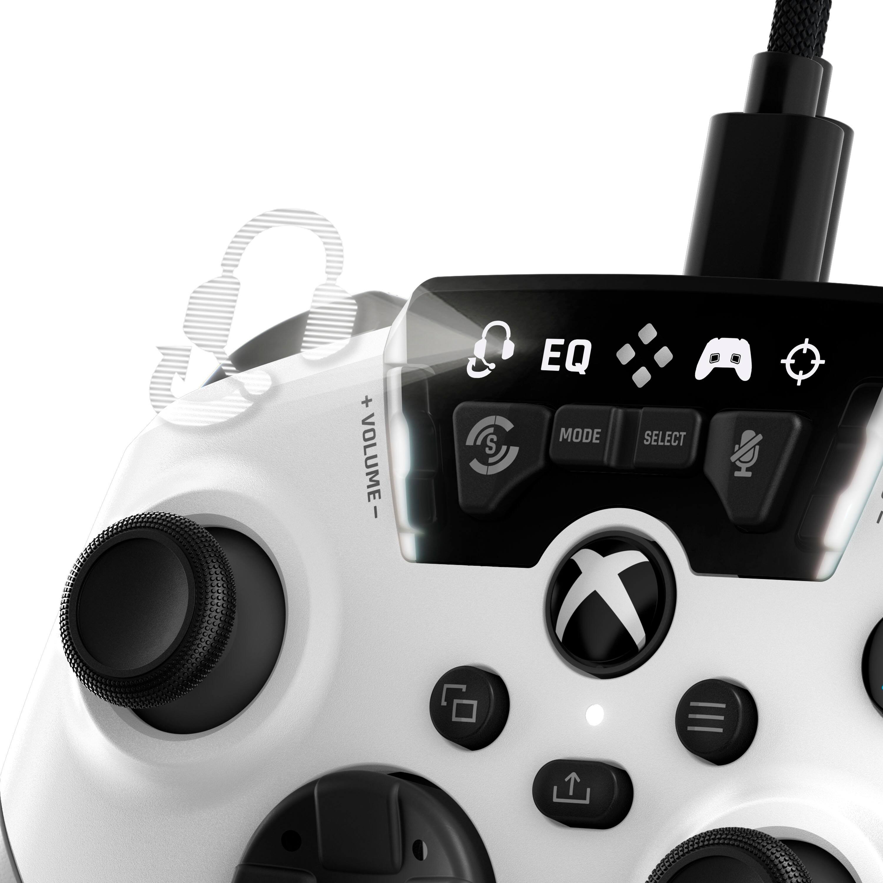 Alt View 14. Turtle Beach - Recon Controller Wired Controller for Xbox Series X, Xbox Series S, Xbox One & Windows PCs with Remappable Buttons - White.