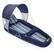 Front. Aqua Leisure - Luxurious Inflatable Pool Lounger Float w/ Sunshade Canopy - Blue.