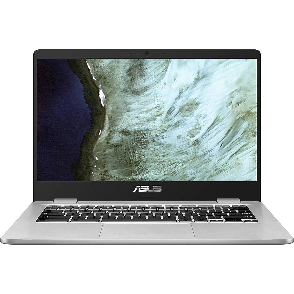 ASUS – 14″ Chromebook – Intel Celeron – 4GB Memory – 32GB eMMC Flash Memory – Silver