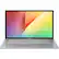 Front. ASUS - VivoBook S17 17.3" Laptop - AMD Ryzen 5 - 8GB Memory - 1TB HDD + 128GB SSD - Transparent Silver.