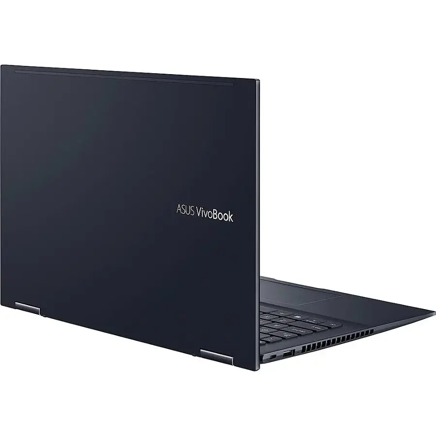 Alt View 17. ASUS - VivoBook Flip 14 14" Touch-Screen Laptop - AMD Ryzen 5 - 8GB Memory - 512GB Solid State Drive - Bespoke Black.