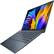 Alt View 14. ASUS - ZenBook 14" Laptop - AMD Ryzen 5 - 8GB Memory - 512GB SSD - Pine Gray.