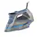 Angle. Hamilton Beach - Digital Durathon Nonstick Soleplate Iron - BLUE.