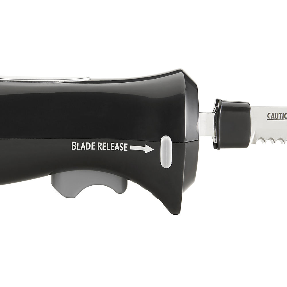 Black & Decker Slice Right EK350 Electric Knife Set with handy storage case  for sale online