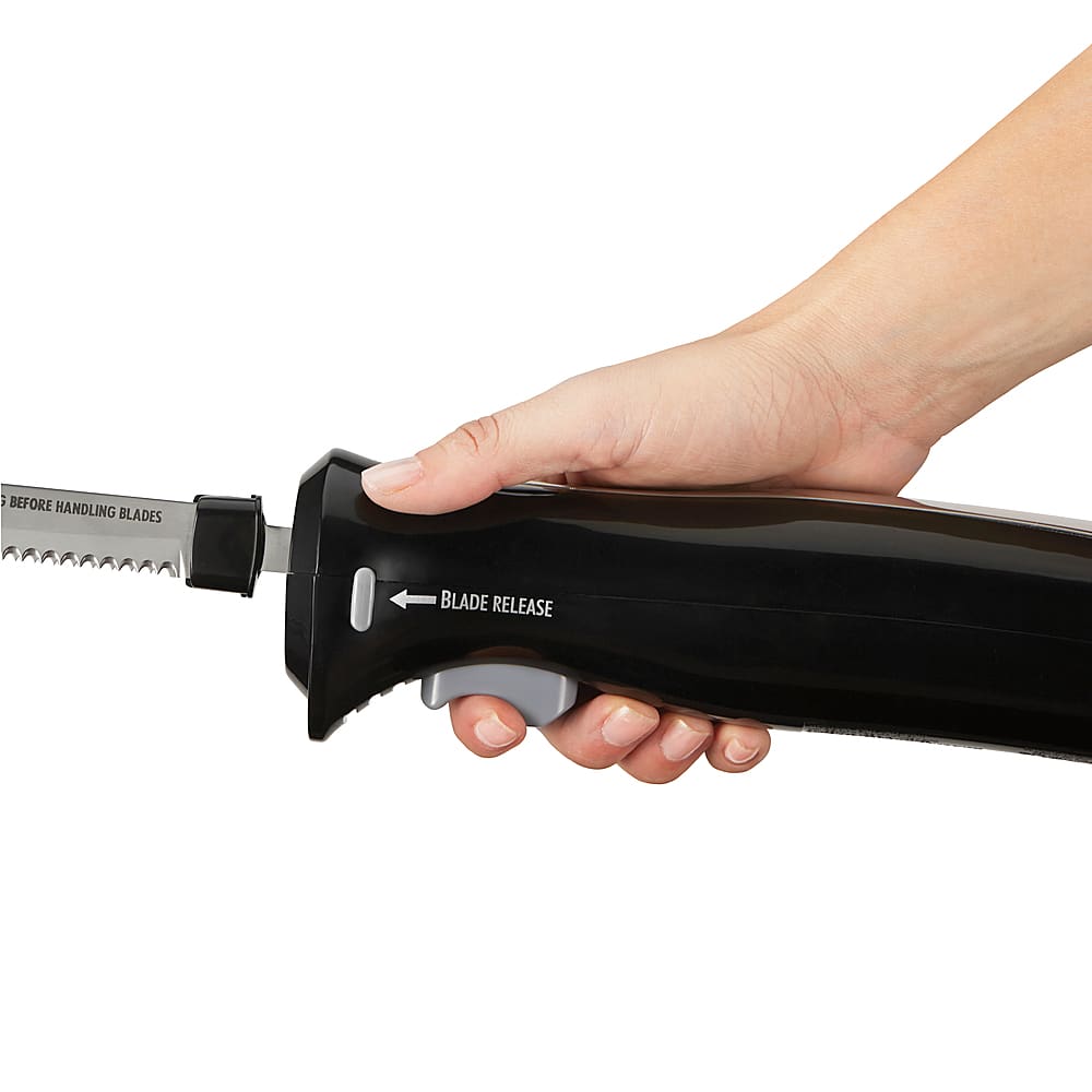 Alt View 13. Hamilton Beach - Electric Knife Set with Storage Case - BLACK.