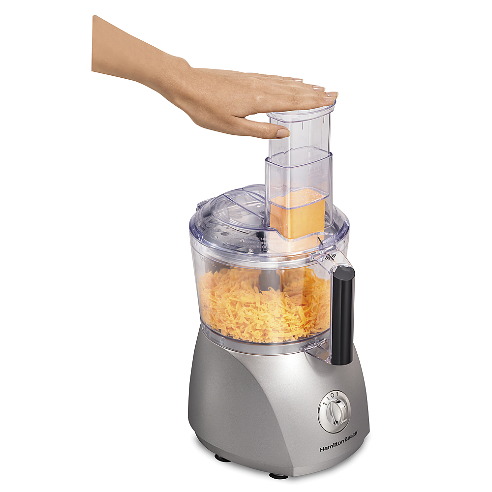 Hamilton Beach 10-Cup Food Processor with 6 Functions - Silver