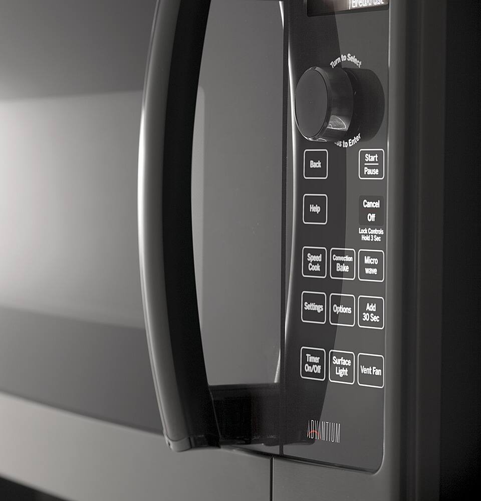 Alt View 24. GE Profile - Advantium 30" Built-In Single Electric Convection Over-the-Range Oven with Microwave - Stainless Steel.