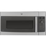 GE Profile - Advantium 30" Built-In Single Electric Convection Over-the-Range Oven with Microwave - Stainless Steel - Front_Standard