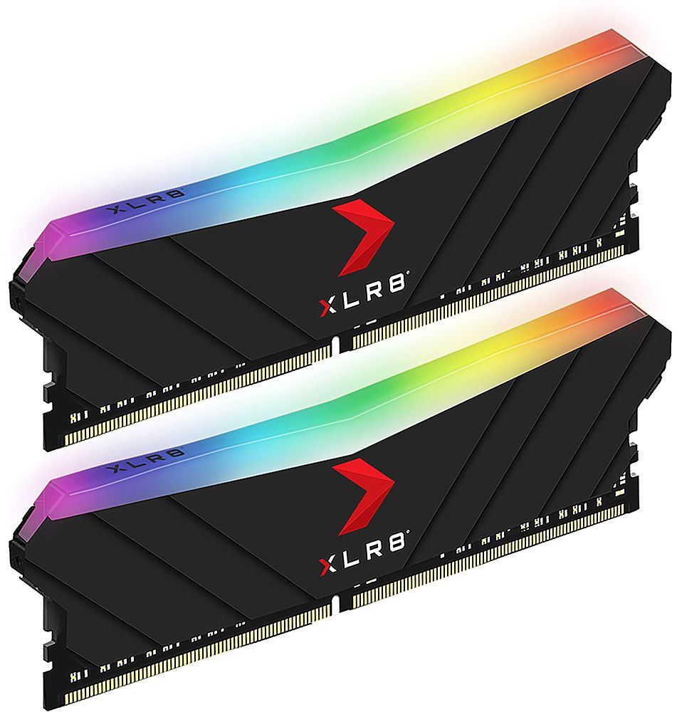 2-Pack 16GB RAM 4000MHz DDR4 Desktop Memory Kit with RGB Lighting Black Best Buy