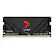 Alt View 1. PNY - 16GB (2x 8GB) XLR8 Gaming DDR4 3200MHz CL20 Notebook Memory - Black.