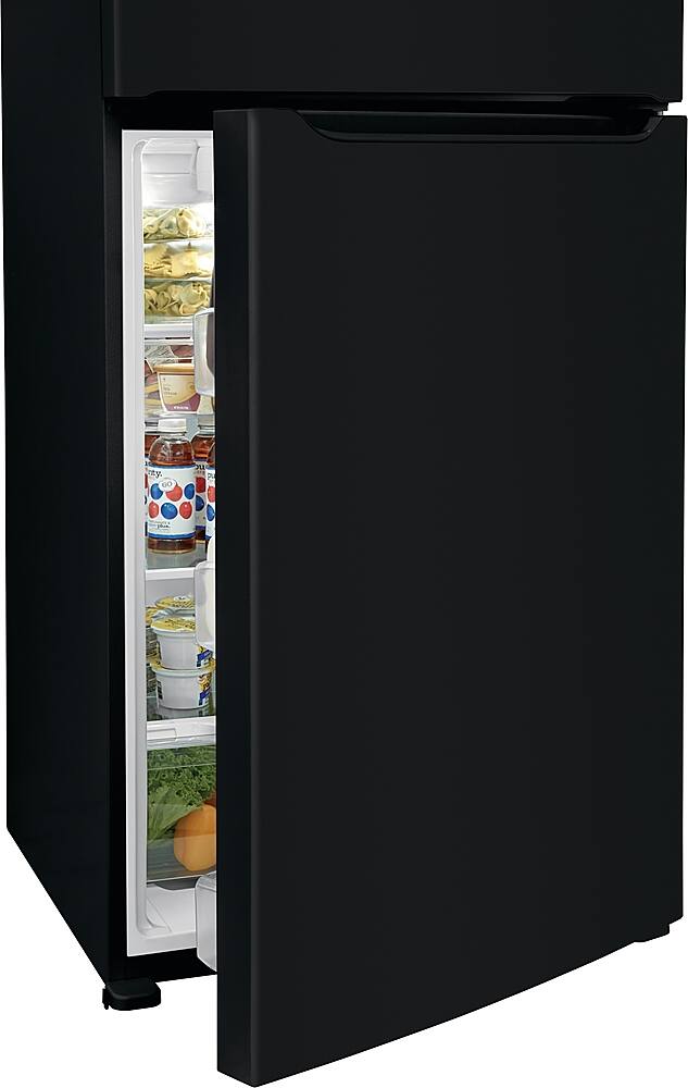 Alt View 11. Frigidaire - 20 Cu. Ft. Top Freezer Refrigerator - Black.