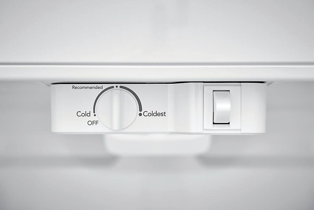 Alt View 12. Frigidaire - 20 Cu. Ft. Top Freezer Refrigerator - Black.